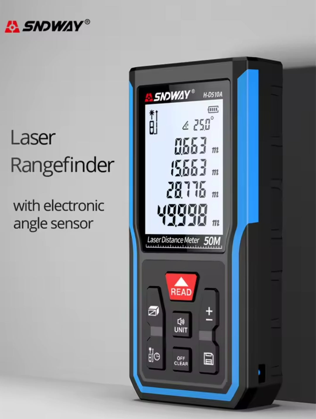 SNDWAY H-D100A 100M Laser Distance Meter