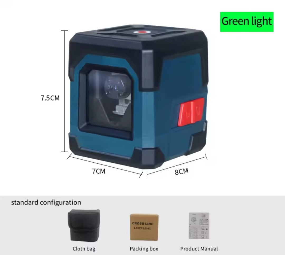 Hanmatek Cross Line LV1G 360° Self-Leveling Green Laser Level